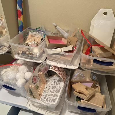 Lot 6: Craft Closet Selection