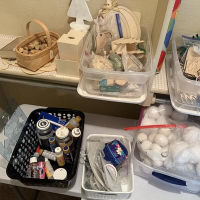 Lot 6: Craft Closet Selection