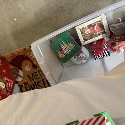 Lot 11: Long Table of Holiday Goodies
