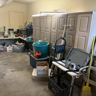 Lot 12: Garage Tools & Garden Selection