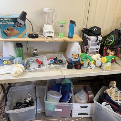 Lot 12: Garage Tools & Garden Selection
