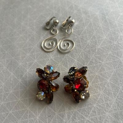 Clip on earrings