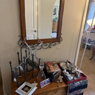 Lot 14: Mirror, Chest & More