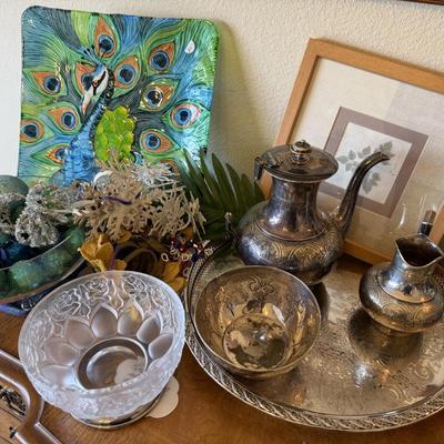 Lot 18: Art, Beautiful Cabinet & More