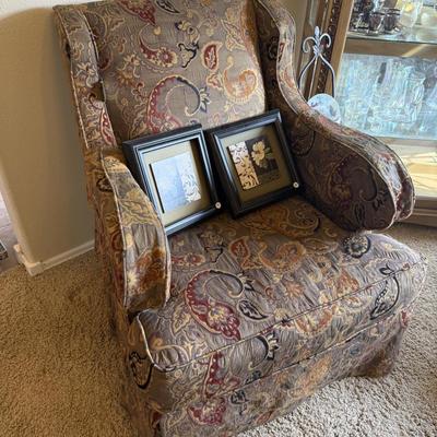 Lot 19: Curio, Chairs & More