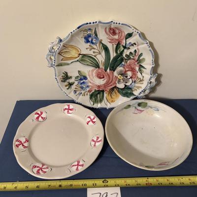 Pretty Plates and Bowl