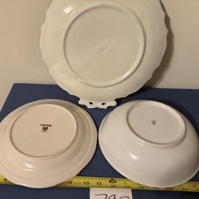 Pretty Plates and Bowl