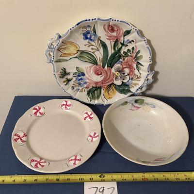 Pretty Plates and Bowl