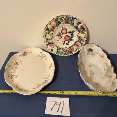Vintage Plate and Bowls