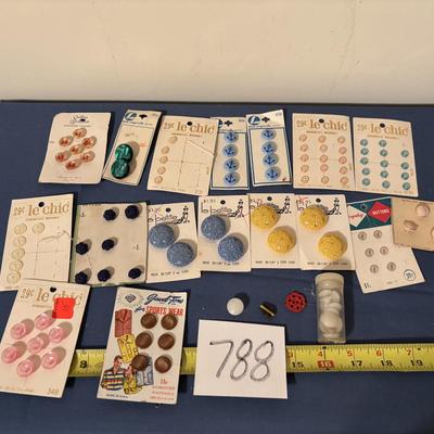 Vintage Button Lot