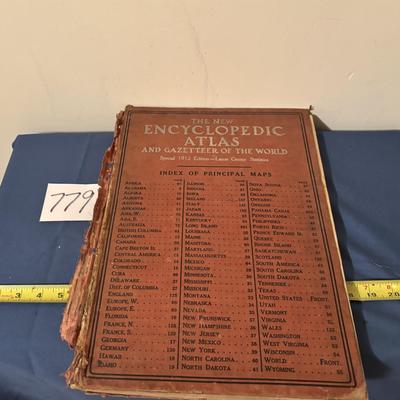 1912 Edition Encyclopedias Atlas