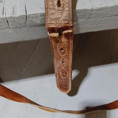 LEATHER SADDLE BY BOB MARRS STOCKMAN'S SADDLERY AMARILLO TEXAS