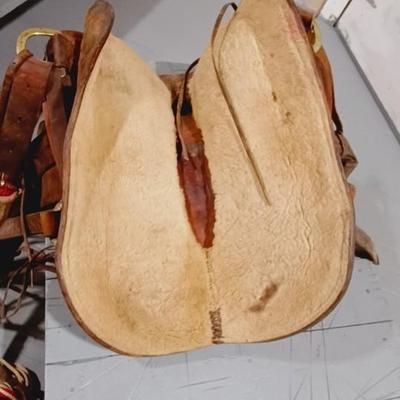 LEATHER SADDLE BY BOB MARRS STOCKMAN'S SADDLERY AMARILLO TEXAS