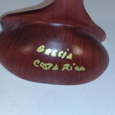 Hand Carved Wooden Swordfish Figurine- Approx 16 1/2" Tall