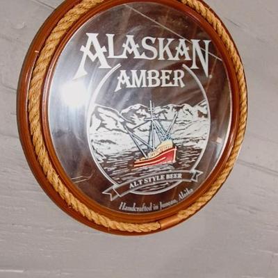 MIRRORED ALASKAN AMBER ALT STYLE BEER HANDCRAFTED IN JUNEAU ALASKA