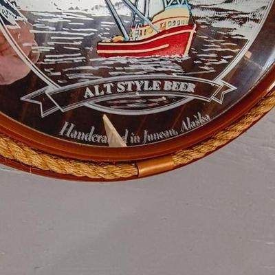 MIRRORED ALASKAN AMBER ALT STYLE BEER HANDCRAFTED IN JUNEAU ALASKA