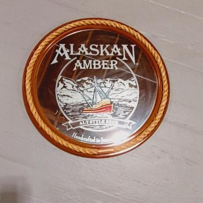 MIRRORED ALASKAN AMBER ALT STYLE BEER HANDCRAFTED IN JUNEAU ALASKA