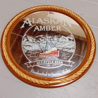 MIRRORED ALASKAN AMBER ALT STYLE BEER HANDCRAFTED IN JUNEAU ALASKA