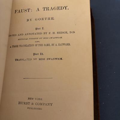 Faust A Tragedy
