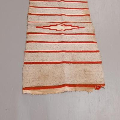SADDLE BLANKET, WOOL SADDLE PAD AND A CINCH
