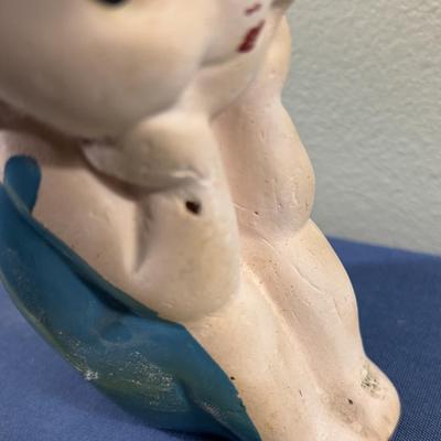 Vintage Chalk Ware Kewpie Doll