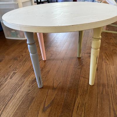 CHILDS TABLE CHAIRS
