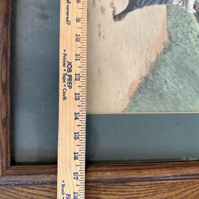 FRAMED AB FROST GOLF PRINT PAIR