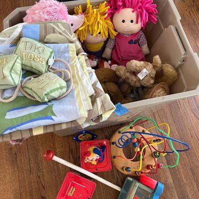 TIKI TOSS STUFFED TOY LOT