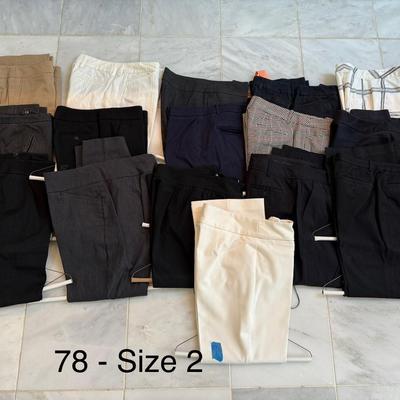 WOMENS PANTS LOT
