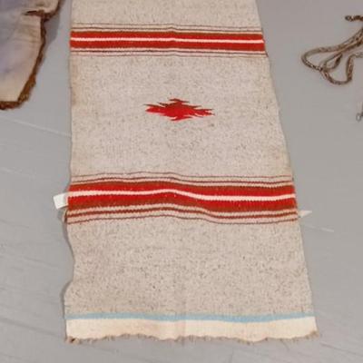 NYLON HORSE HALTER, WOOL SADDLE PAD, SADDLE BLANKET AND CINCH