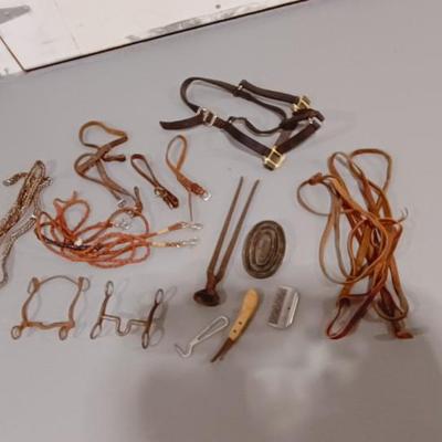 HORSE TACK AND GROOMING TOOLS