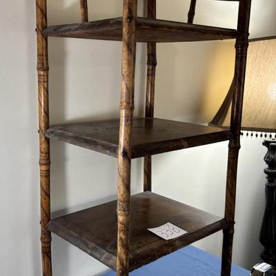 Vintage Bamboo Shelf