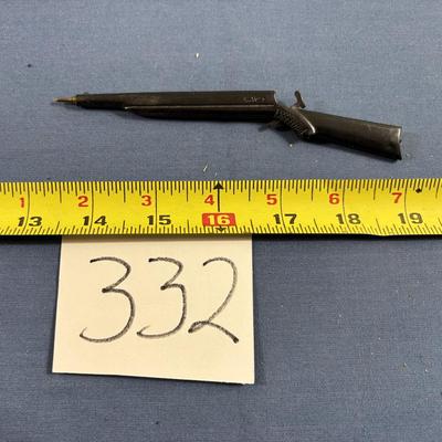 Vintage Nabisco Rin Tin Pen Rifle Pen
