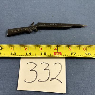 Vintage Nabisco Rin Tin Pen Rifle Pen