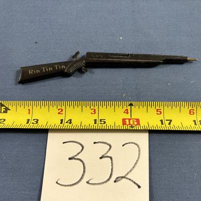Vintage Nabisco Rin Tin Pen Rifle Pen