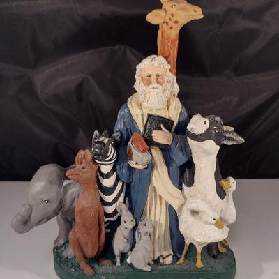 Noah & Friends Figurine- Approx 11" Tall