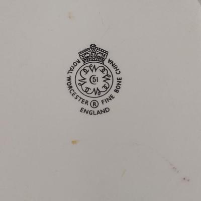 Collection of Miniature Porcelain Pin/Butter Pat Dishes- Assorted Makers
