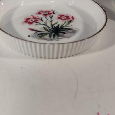 Collection of Miniature Porcelain Pin/Butter Pat Dishes- Assorted Makers