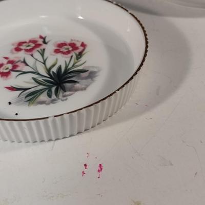 Collection of Miniature Porcelain Pin/Butter Pat Dishes- Assorted Makers