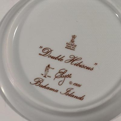 Collection of Miniature Porcelain Pin/Butter Pat Dishes- Assorted Makers