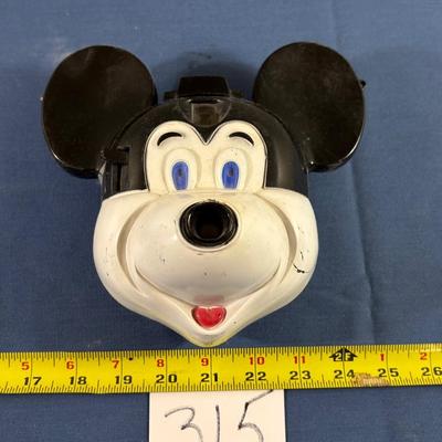 1970s Mickey Mouse Mic-o-Magic Film Camera