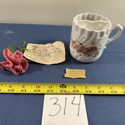 Antique Shaving Mug and More