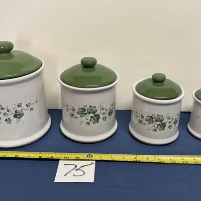 Ivy Canister Set