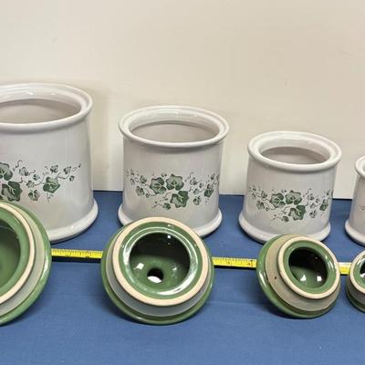 Ivy Canister Set