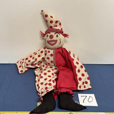 Vintage Handmade Clown