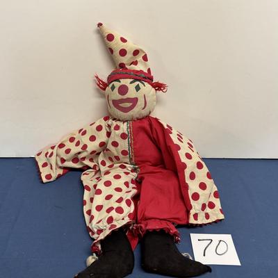 Vintage Handmade Clown