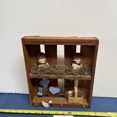 Shelf with Hooks