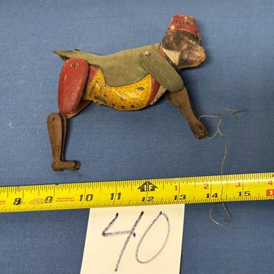 Vintage German Lehmann Tom Climbing Monkey