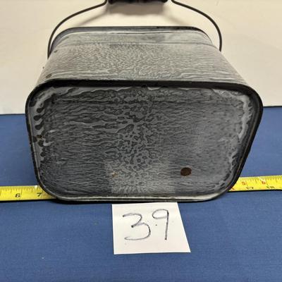 Vintage Graniteware Lunch Box