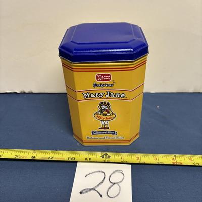 Mary Jane Canister